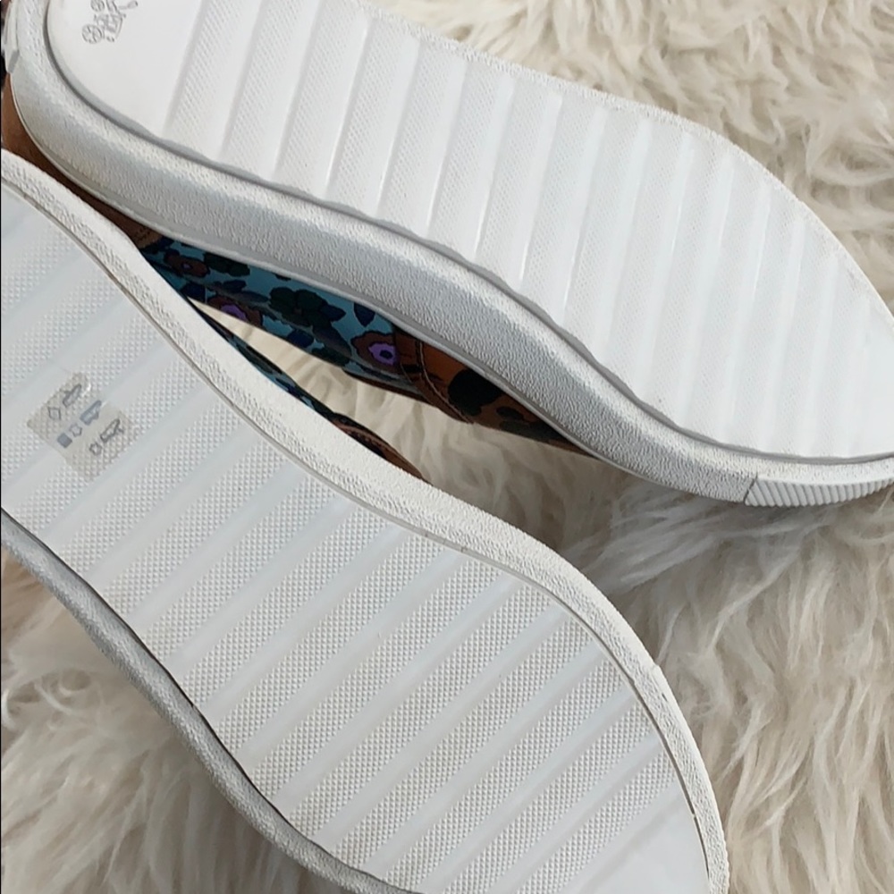 Coach Nappa Canvas Leopard Shoes 6 - Picture 4 of 5